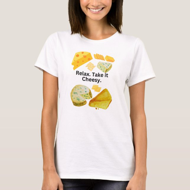 T-shirt Le fromage (Devant)