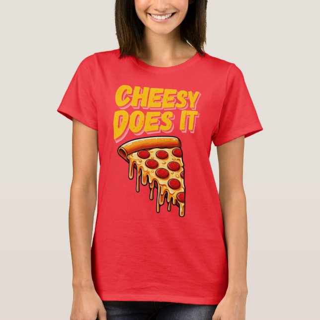 T-shirt Le fromage fait (Devant)