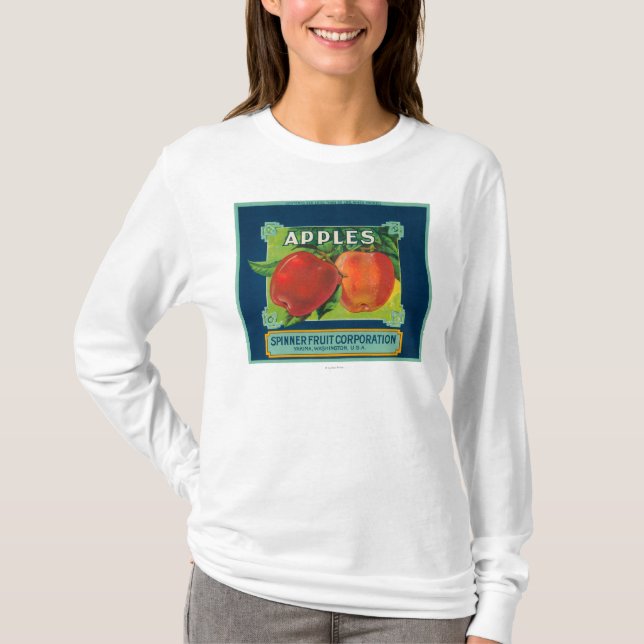 T-shirt Le fruit Apple de fileur marquent - Yakima, WA (Devant)