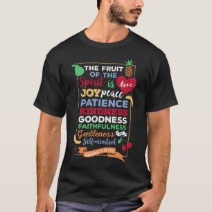 T-shirt Le fruit de l'esprit Galates 5 22 23