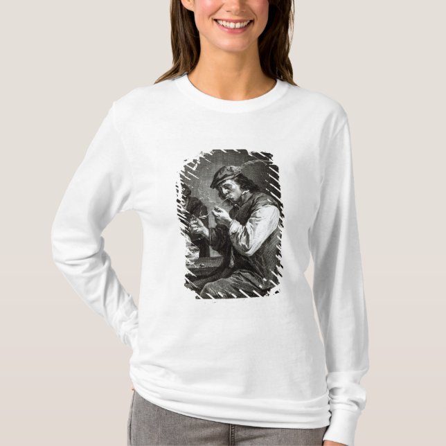 T-shirt Le fumeur flamand (Devant)