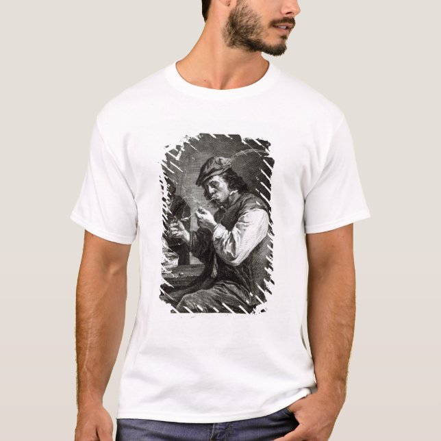 T-shirt Le fumeur flamand (Devant)