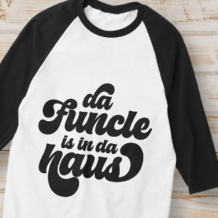 T-shirt Le Funcle Drôle Simple Vintage Rétro