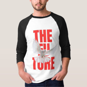 T-shirt Le futur – Citation de typographie motivante