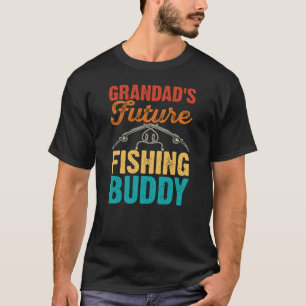 T-shirt Le futur copain de pêche de Grand-père