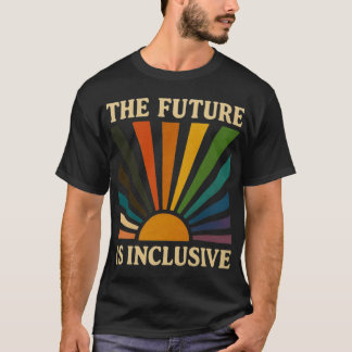 T-shirt Le futur est inclusif rétro