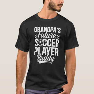 T-shirt Le futur joueur de football de grand-père Buddy