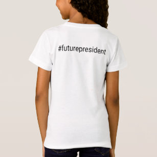 T-Shirt Le futur président de la fille