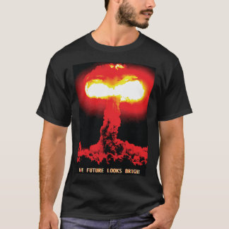 T-shirt Le futur semble brillant rétro