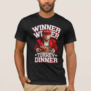 T-shirt Le gagnant de Trump Dîner turc Thanksgiving