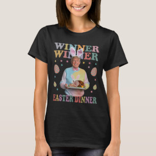 T-shirt Le gagnant du dîner de Pâques Le président Trump e