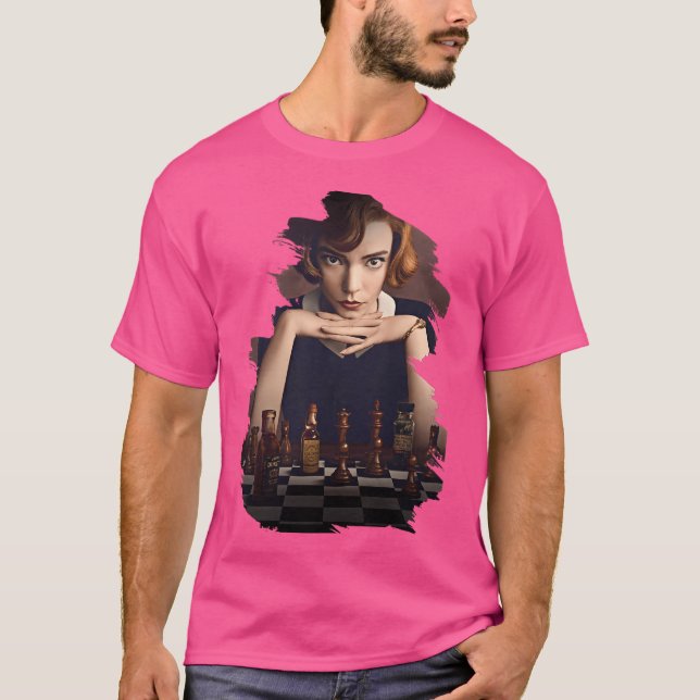 T-shirt Le Gambit De La Reine (Devant)