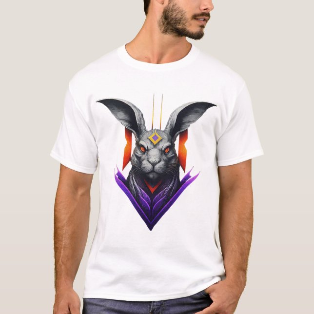 T-shirt Le Gambit du lapin (Devant)