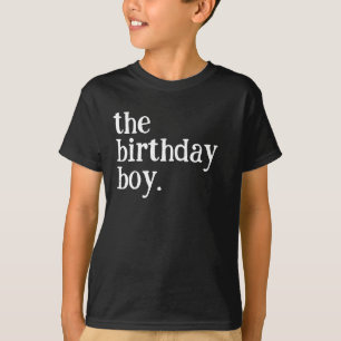 T-shirt Le garçon d'anniversaire