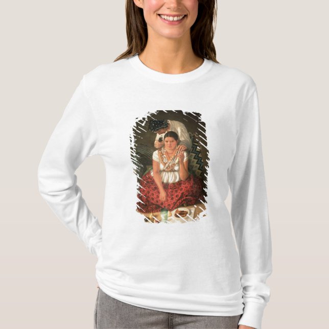 T-shirt Le garçon et la fille gitans, (huile sur la toile) (Devant)