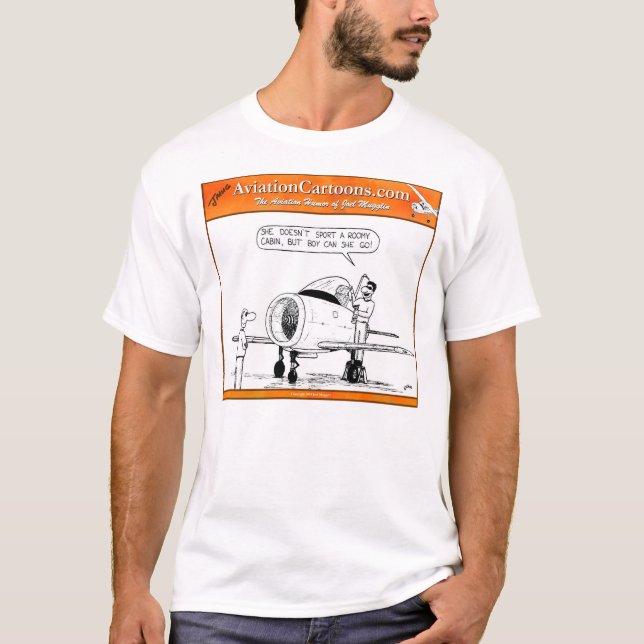 T-shirt Le garçon peut elle aller (Devant)