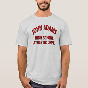 T-shirt Le garçon rencontre la chemise de John Adams du