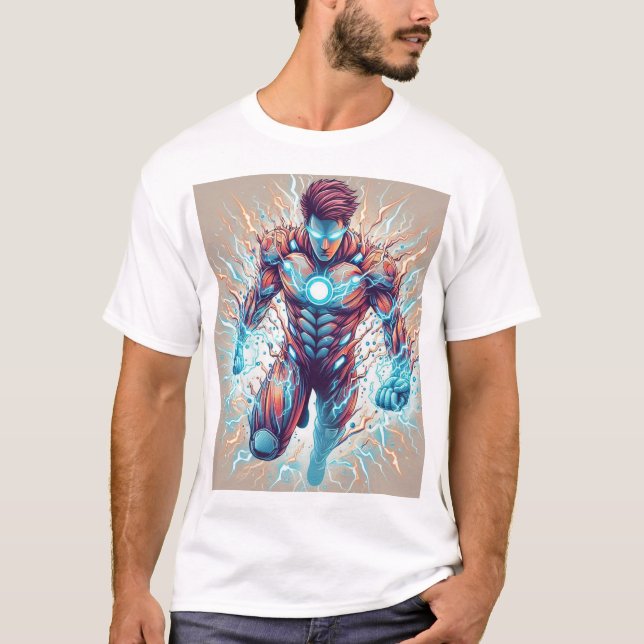 T-shirt "Le Gardien de la Nature : le pouvoir des superhér (Devant)