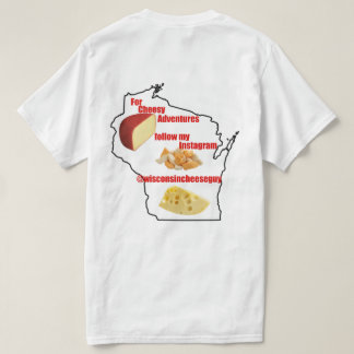 T-shirt Le gars du fromage Wisconsin