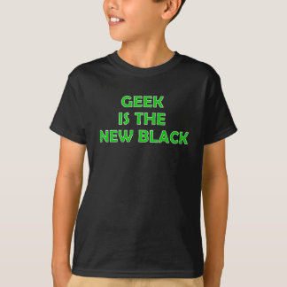 T-shirt Le geek est le nouveau noir