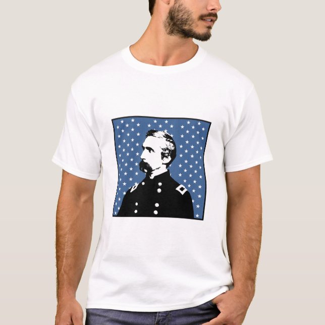 T-shirt Le Général Chamberlain et drapeau de MOH (Devant)