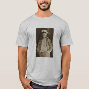 T-shirt Le Général Curtis Lemay et citation - gris