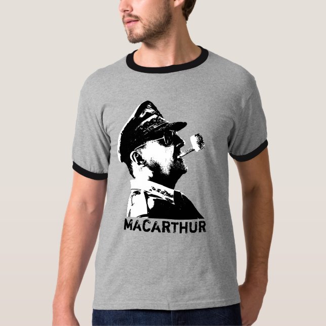 T-shirt Le Général Douglas MacArthur (Devant)