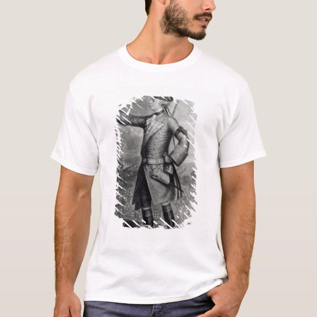 T-shirt Le Général James Wolfe (Devant)