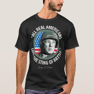 T-shirt Le général Patton Sting of Battle ProTrump Politiq