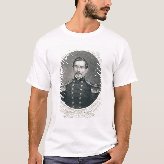 T-shirt Le Général Pierre Gustave Toutant Beauregard (Devant)