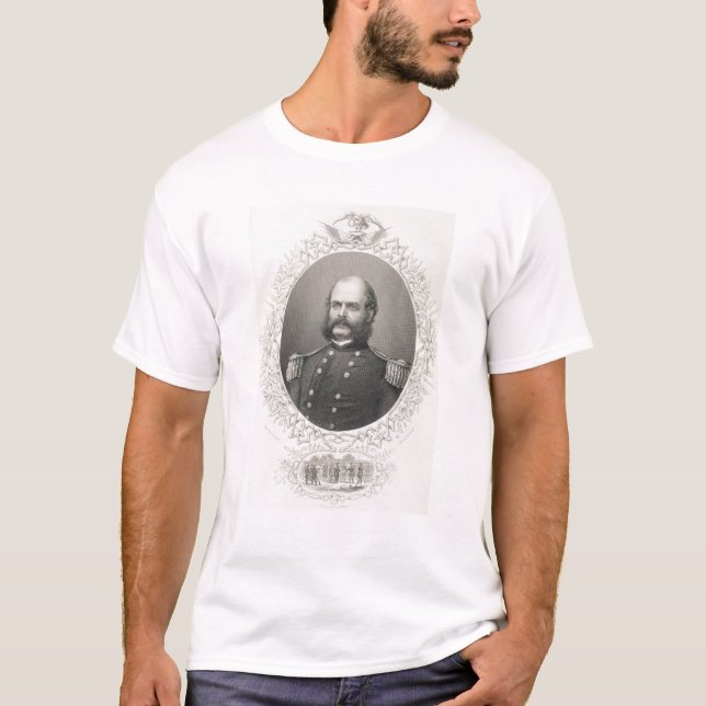 T-shirt Le Général principal Ambrose Everett Burnside (Devant)