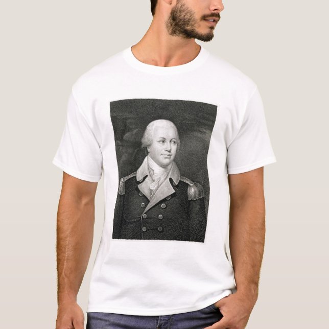 T-shirt Le Général principal Nathaniel Greene (1742-86), (Devant)