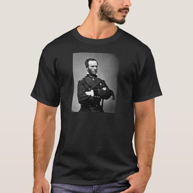 T-shirt Le Général William Tecumseh Sherman, 1865. (Devant)