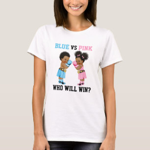 T-shirt Le genre de fille de garçon de bébés de boxe