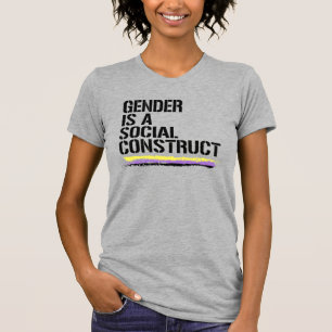 T-shirt Le genre est une construction sociale