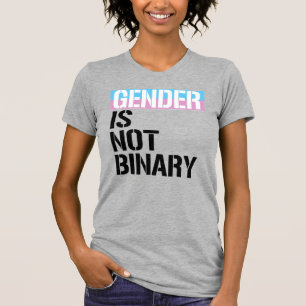 T-shirt Le genre n'est pas binaire