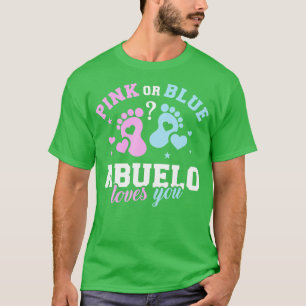 T-shirt Le genre révèle abuelo grand-pa