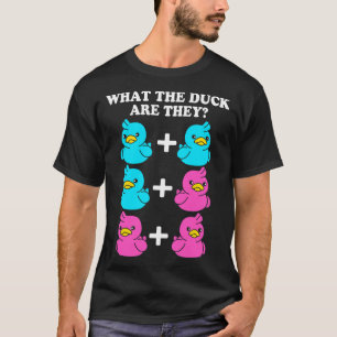 T-shirt Le genre révèle les jumeaux Ce que sont les cana