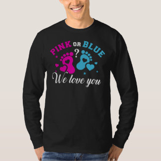 T-shirt Le genre révèle que nous vous aimons