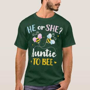T-shirt Le genre révèle qu'il ou elle tante correspond à l