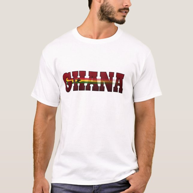 T-SHIRT LE GHANA (Devant)