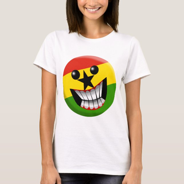 T-shirt Le Ghana (Devant)