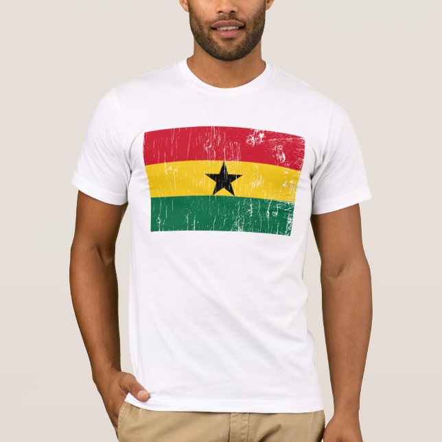 T-shirt Le Ghana vintage (Devant)