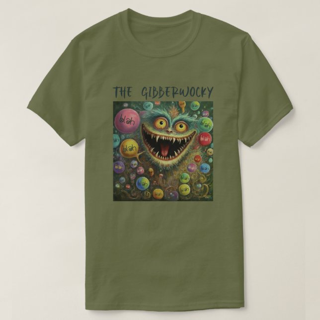 T-shirt Le Gibberwocky (Design devant)