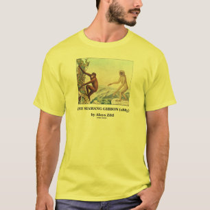 T-shirt Le gibbon de Siamang (1883) par Aloys Zotl