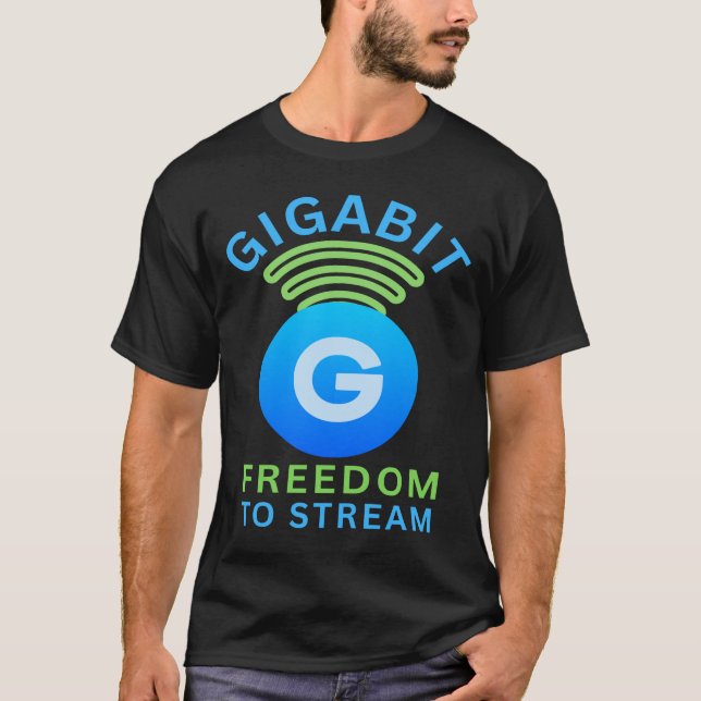 T-shirt Le Gigabit et au-delà (Devant)
