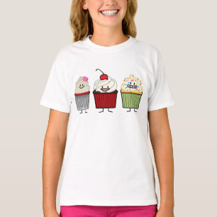 T-shirt Le glaçage de famille de petit gâteau arrose le