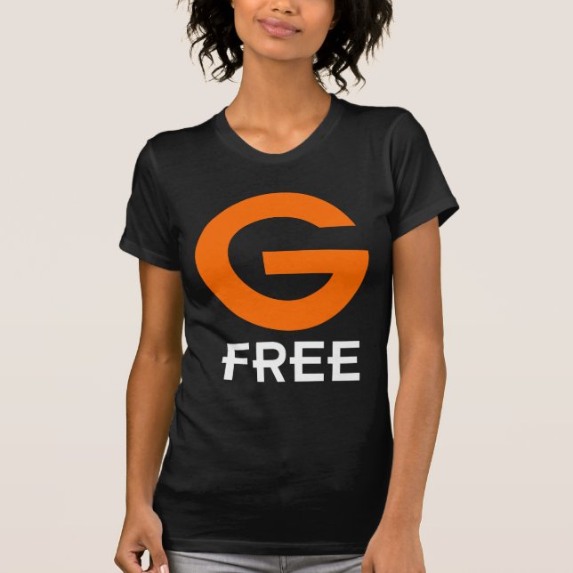 T-shirt Le gluten libre de G libèrent (Devant)