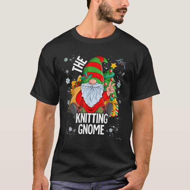 T-shirt Le Gnome de tricot  (Devant)