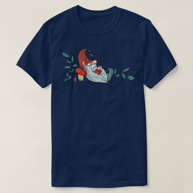 T-shirt Le Gnome endormi  (Design devant)